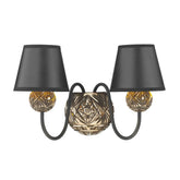 David Hunt Lighting Novella Double Wall Light NOV0963